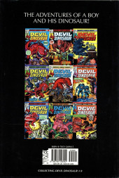 Verso de Devil Dinosaur (1978) -INT- Devil Dinosaur Omnibus