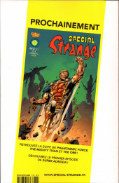 Verso de Spécial Strange (2e Série - Organic Comix) -1116- Spécial Strange 116