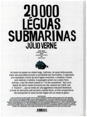 Verso de Clássicos da Literatura em BD -15- 20 000 léguas submarinas
