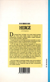 Verso de (AUT) Hergé - Hergé - Portrait Biographique