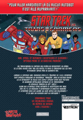 Verso de Star Trek vs Transformers