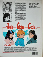 Verso de Julie, Claire, Cécile -3a1990- Moi, et moi, émois