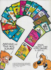 Verso de Boule et Bill -12a1981- Ce coquin de cocker