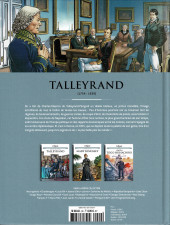 Verso de Les grands Personnages de l'Histoire en bandes dessinées -90- Talleyrand