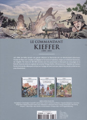 Verso de Les grands Personnages de l'Histoire en bandes dessinées -87- Le commandant Kieffer