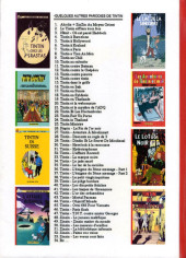 Verso de Tintin - Pastiches, parodies & pirates -b2013- Tintin au Chili