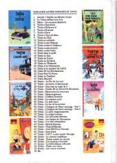 Verso de Tintin - Pastiches, parodies & pirates -1g2013- Tintin en Thaïlande