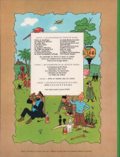 Verso de Tintin (Historique) -11B38 Bis- Le secret de la licorne