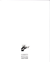 Verso de (Catalogues) Ventes aux enchères - Divers -2022- Huberty Breyne - Bande dessinée et illustration - Jeudi 9 juin 2022 - Bruxelles