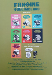 Verso de Guide Sublime -8HS- Guide sublime fanzine 8