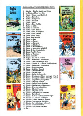Verso de Tintin - Pastiches, parodies & pirates -2013- Tintin et le mystère de l'ADQ