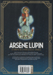 Verso de Arsène Lupin (Morita) -6- Vol. VI - Arsène Lupin - Le diadème de la princesse de Lamballe