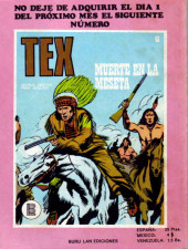 Verso de Tex (Buru Lan - 1970) -44- Sangre navaja