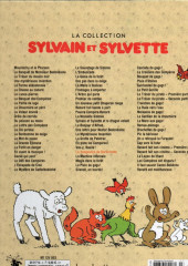 Verso de Sylvain et Sylvette (La collection) -3- La vengeance de Barbichette