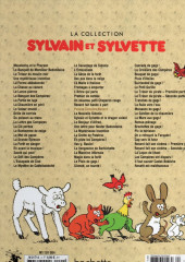 Verso de Sylvain et Sylvette (La collection) -4- Pauvre compère Renard