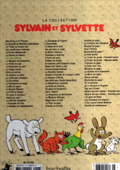 Verso de Sylvain et Sylvette (La collection) -6- Le lance pierres