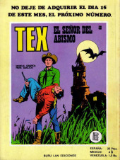 Verso de Tex (Buru Lan - 1970) -57- Sierra encantada