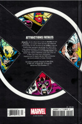 Verso de X-Men - La Collection Mutante -4447- Attractions Fatales