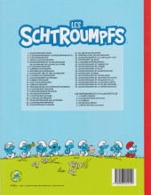 Verso de Schtroumpfs (publicitaire) -Spar- Le jardin des schtroumpfs & schtroumpferies!
