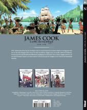 Verso de Les grands Personnages de l'Histoire en bandes dessinées -84- James Cook : L'appel du Pacifique