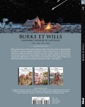 Verso de Les grands Personnages de l'Histoire en bandes dessinées -81- Burke et Wills