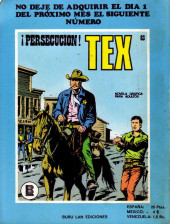 Verso de Tex (Buru Lan - 1970) -62- Wanted