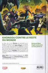 Verso de Avengers (100% Marvel - 2020) -7- L'Ère de Khonsou