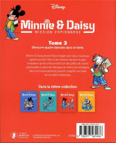 Verso de Minnie & Daisy : Mission espionnage -3- Incontrôlables