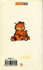Verso de Garfield (Dargaud) -10Poche- Tiens bon la rampe !