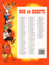 Verso de Bob et Bobette (3e Série Rouge) -109c1991- Les Cavaliers de l'espace