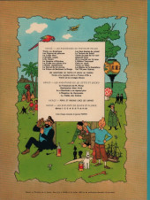 Verso de Tintin (Historique) -8B38- Le sceptre d'Ottokar