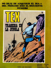 Verso de Tex (Buru Lan - 1970) -74- La trampa