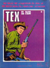 Verso de Tex (Buru Lan - 1970) -79- El Pistolero