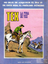 Verso de Tex (Buru Lan - 1970) -81- La gran intriga