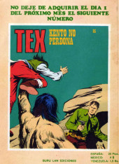 Verso de Tex (Buru Lan - 1970) -84- Tierra de promesas