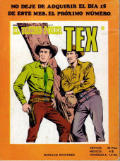 Verso de Tex (Buru Lan - 1970) -89- ¡Cuatreros!