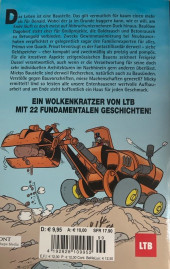 Verso de Walt Disney Lustiges Taschenbuch Spezial -99- Achtung Baustelle!