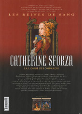 Verso de Les reines de sang - Catherine Sforza, la lionne de Lombardie -2- Volume 2