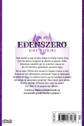 Verso de Edens Zero -21- Opération croque-étoile
