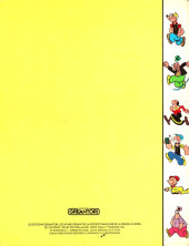 Verso de Popeye (Album) -INT- Les aventures de Popeye
