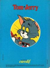 Verso de Tom et Jerry (Euredif) -1- tome 1