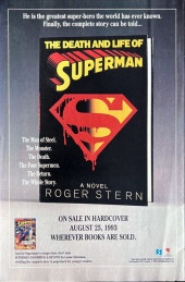 Verso de The adventures of Superman Vol.1 (1987) -AN05- Annual #5. Bloodlines. Sparx will Fly!
