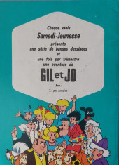 Verso de Gil et Jo (Les aventures de) -5182- La baleine en plastique