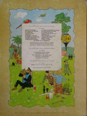 Verso de Tintin (Historique) -21B35- Les bijoux de la Castafiore
