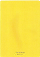 Verso de Yellow Cab - Tome HC2