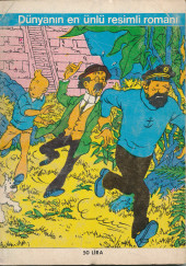Verso de Tintin (en langues étrangères) -23Turc- Pikaros Gerillaliri