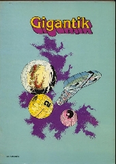 Verso de Gigantik -2'- La planète des damnés