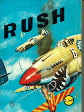 Verso de Rush (Edi Europ) -Rec02- Album n°2 (Rush n°6-Bill Barness n°25-Marines n°14