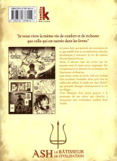 Verso de Ash, le bâtisseur de civilisation -2- Tome 2