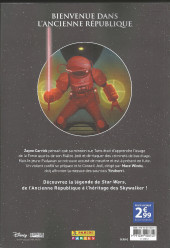 Verso de Star Wars Légendes : Les Récits Légendaires -1- La défense de la république